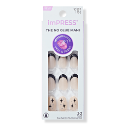 Kiss imPRESS Design Short Press-On Manicure Nails