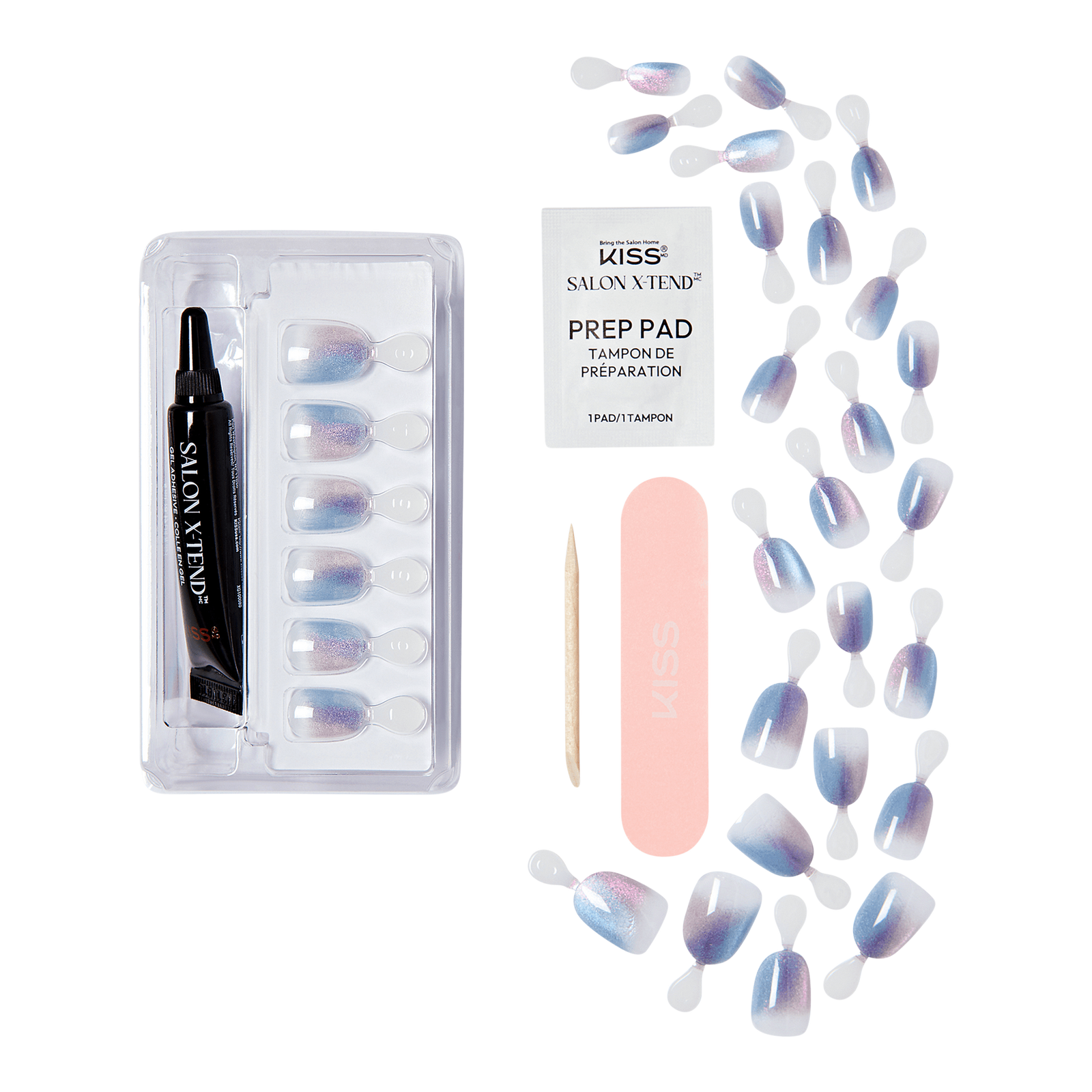 Salon X-tend LED Soft Gel System Design Nails - Changed