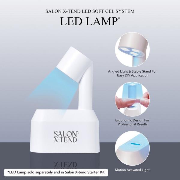 Kiss Salon X-tend LED Soft Gel System Design Nails #6