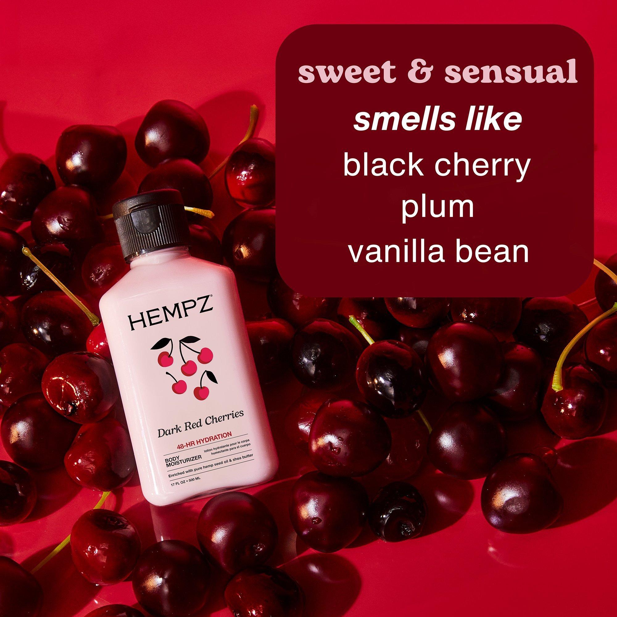 Увлажняющее средство для тела Hempz Dark Red Cherries — фото 3