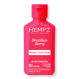 Hempz Brazilian Berry Body Moisturizer with Peptide + Amino Acids - 2.25 oz