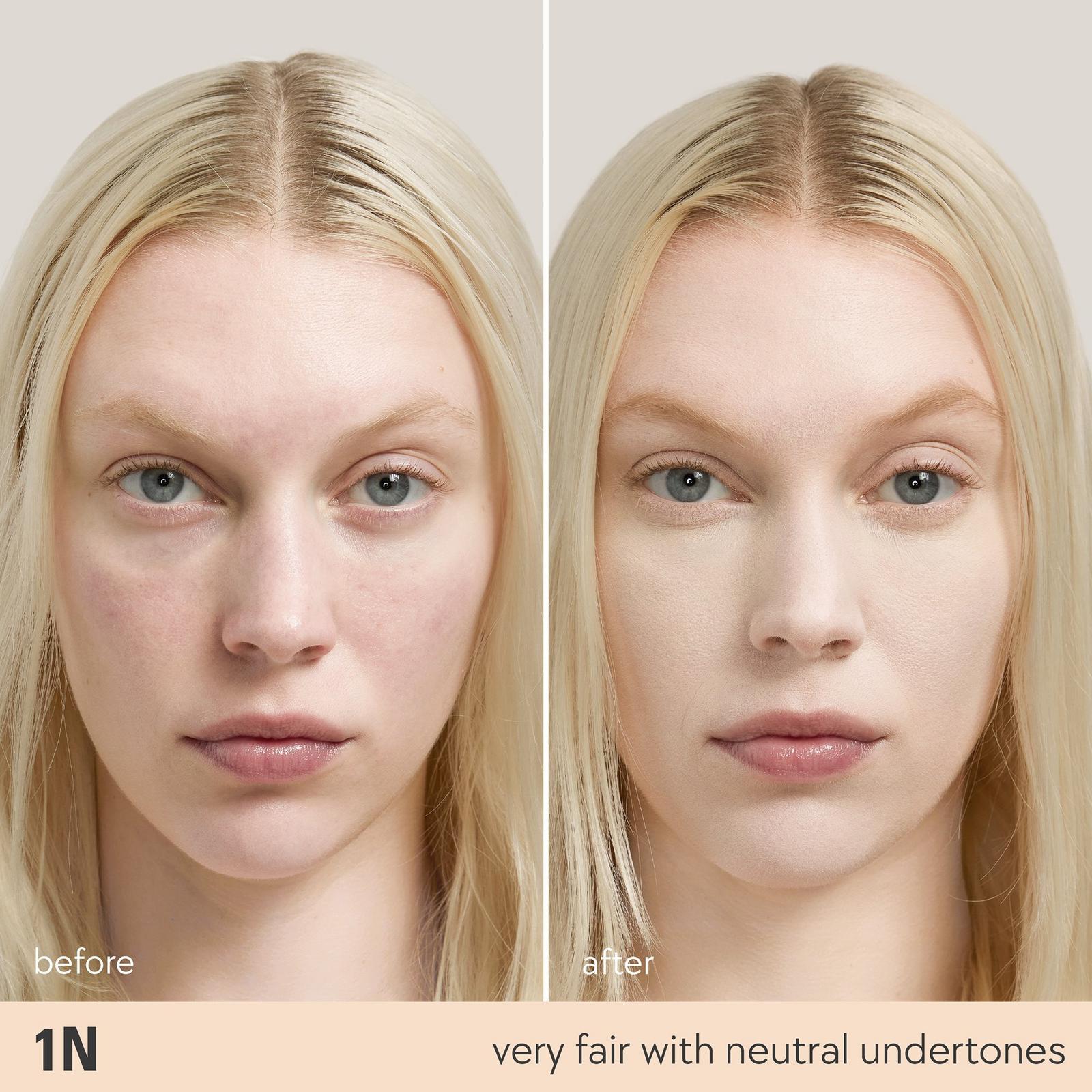 Natural Blur Powder Foundation - 1N