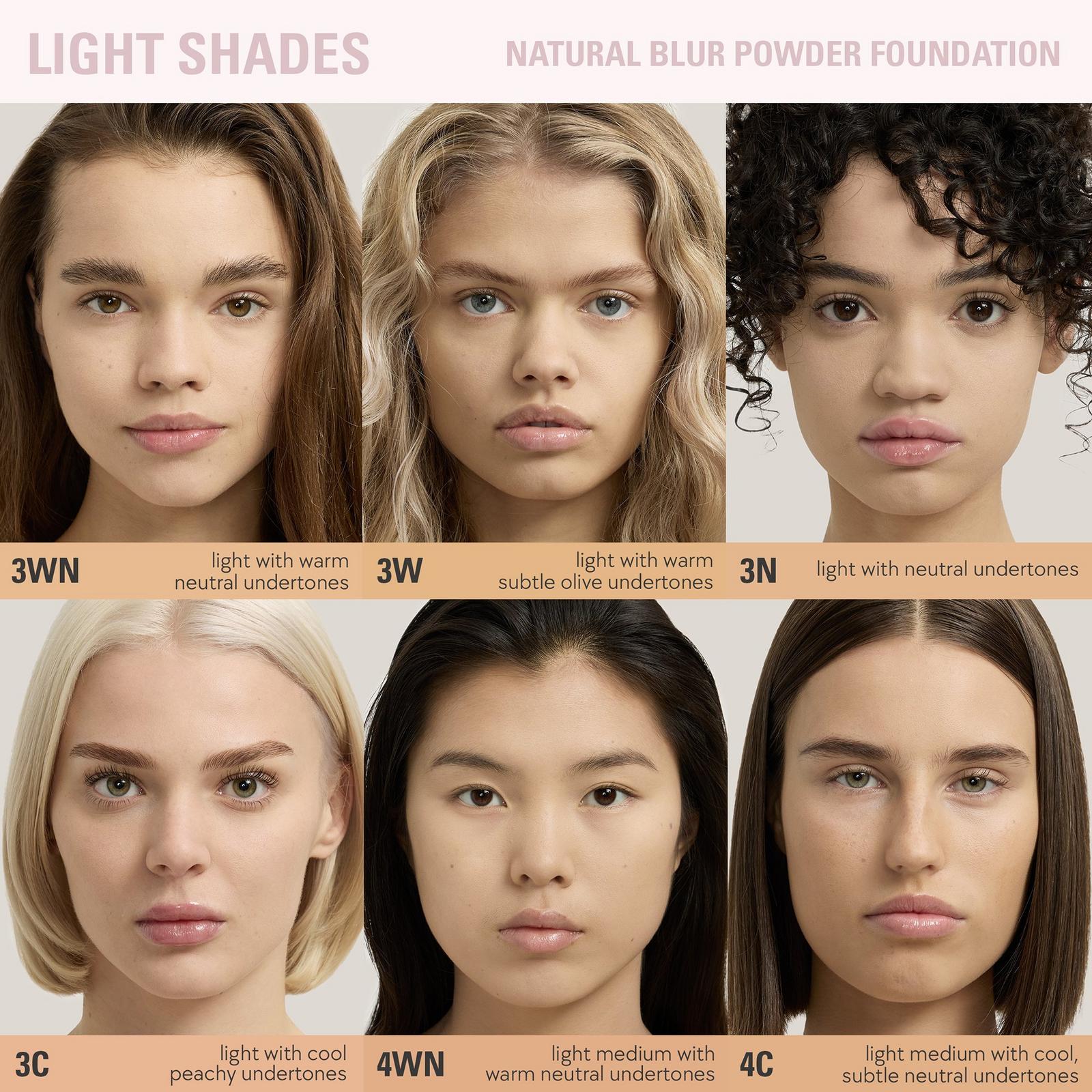 Natural Blur Powder Foundation - 4WN