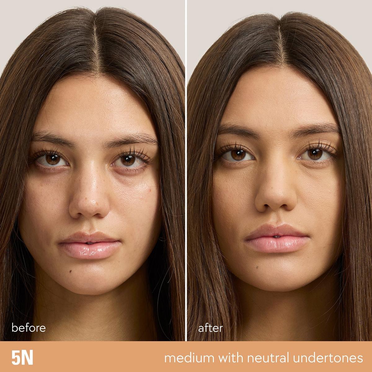 Natural Blur Powder Foundation - 5N