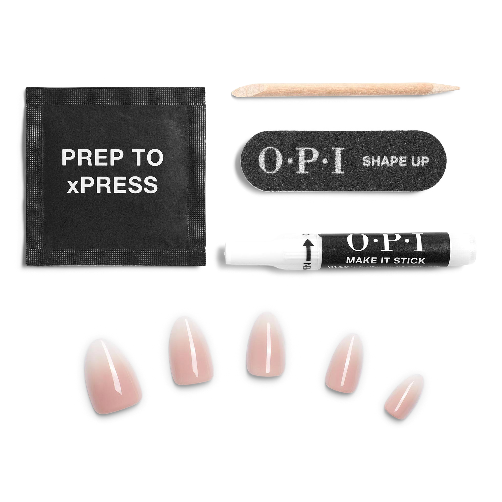 Накладные ногти омбре OPI xPRESS/ON, цвет: Dream Come Hue — фото 3