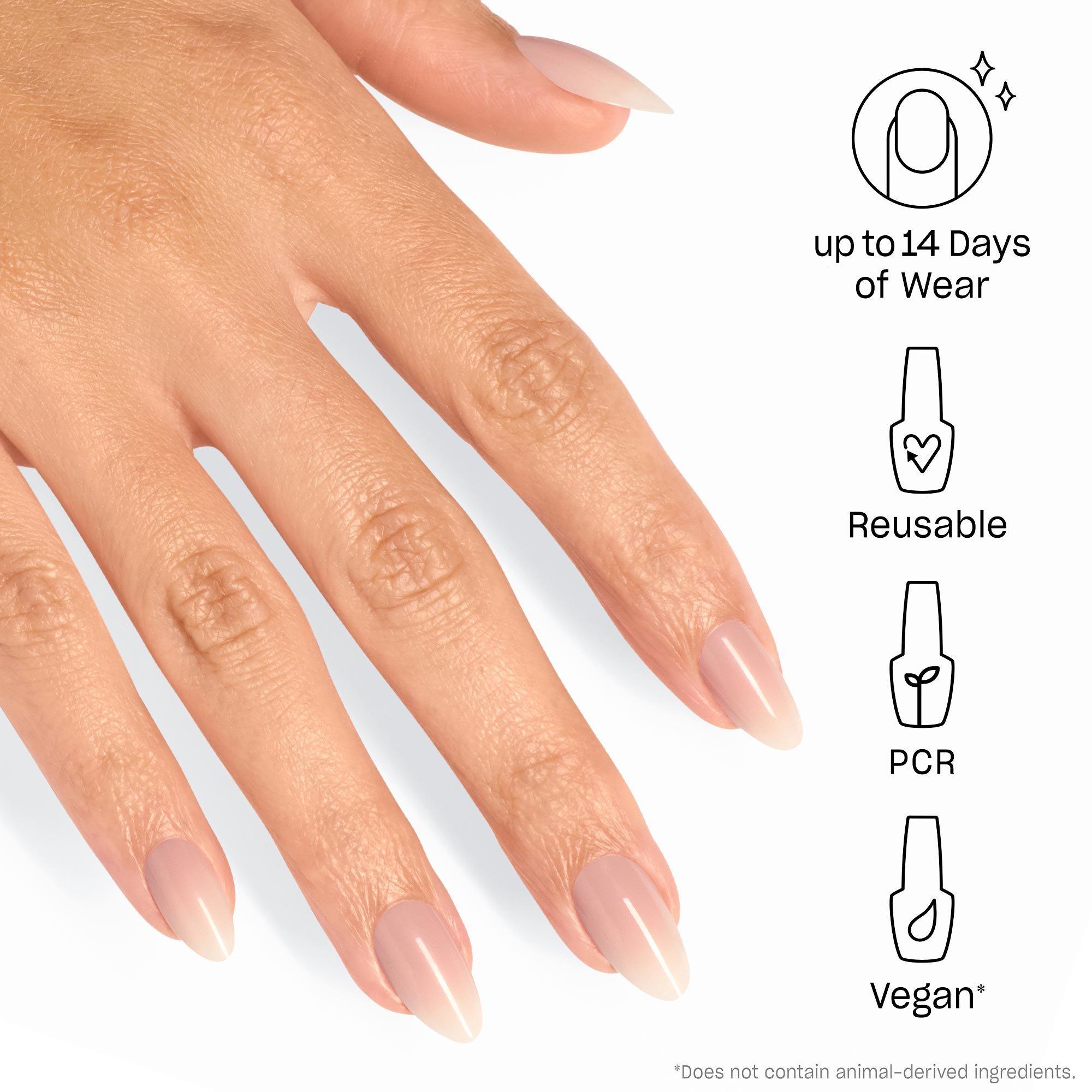 Накладные ногти омбре OPI xPRESS/ON, цвет: Dream Come Hue — фото 5