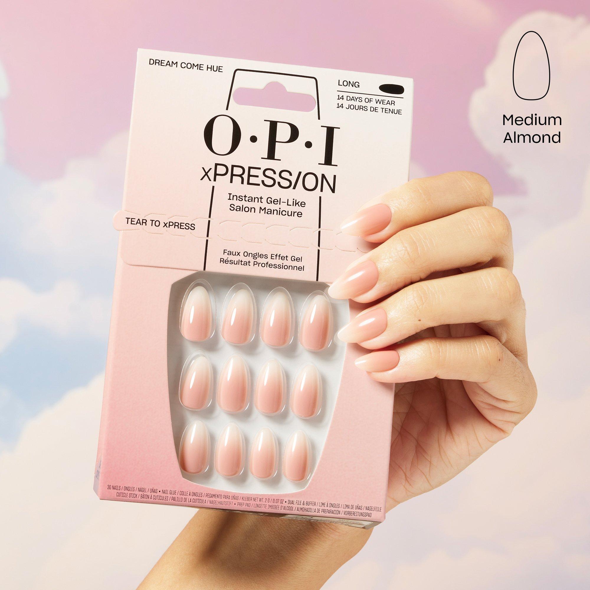 Накладные ногти омбре OPI xPRESS/ON, цвет: Dream Come Hue — фото 7