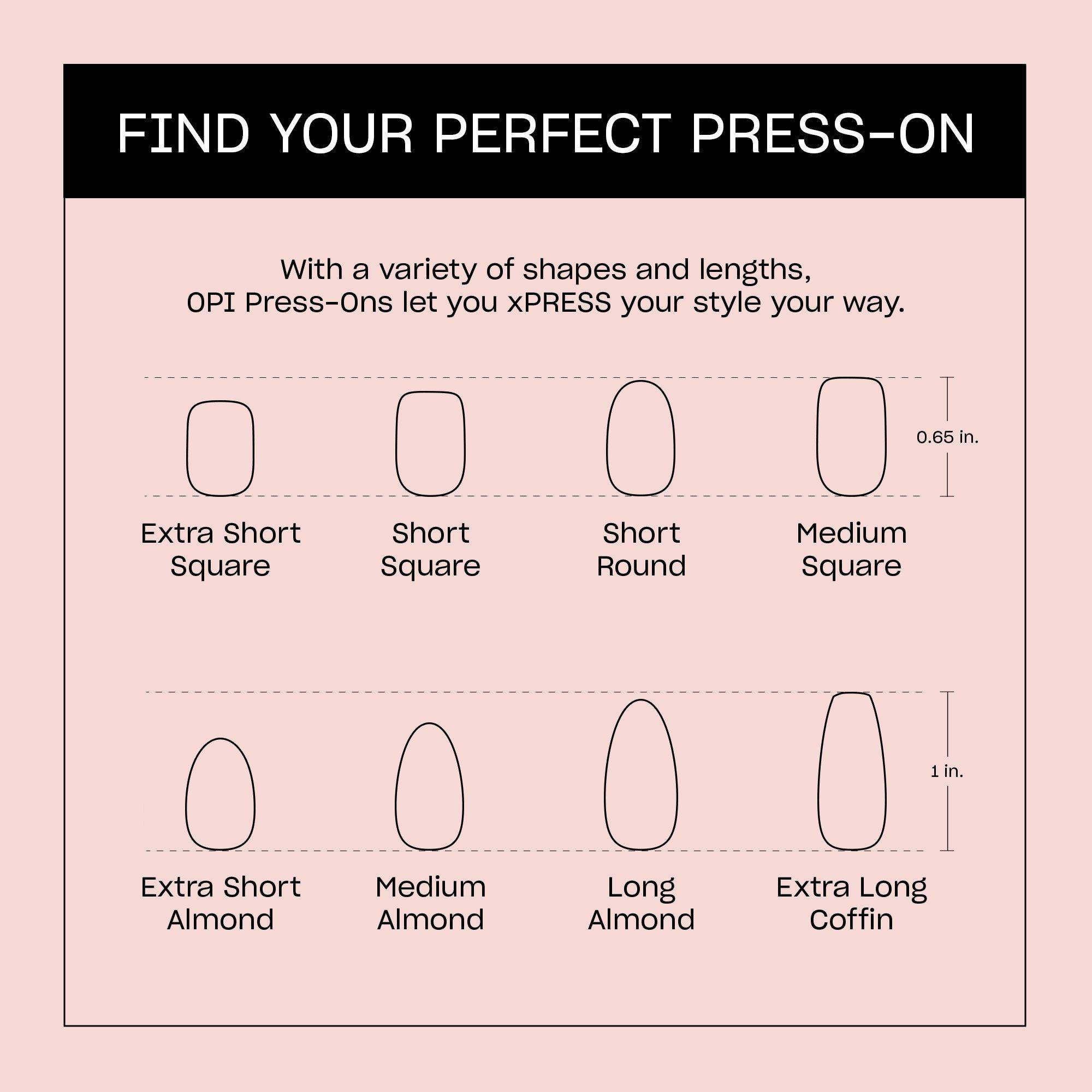 Накладные ногти омбре OPI xPRESS/ON, цвет: Dream Come Hue — фото 8