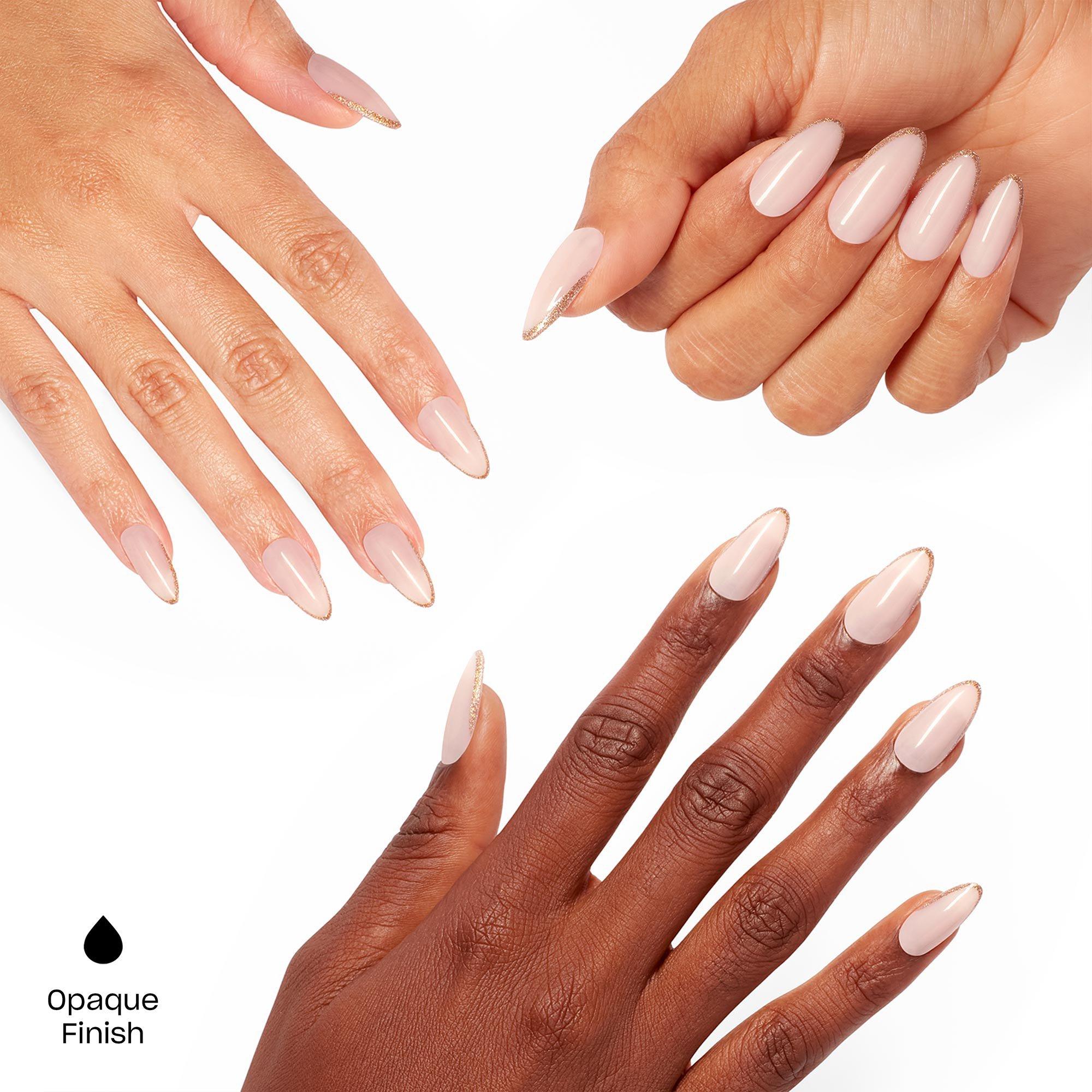 Накладные ногти с французским маникюром OPI xPRESS/ON, цвет: A Sliver Of Paradise — фото 4