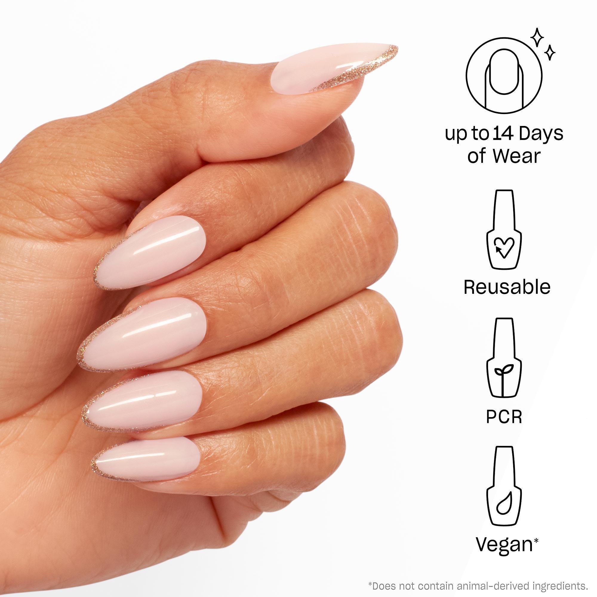 Накладные ногти с французским маникюром OPI xPRESS/ON, цвет: A Sliver Of Paradise — фото 5