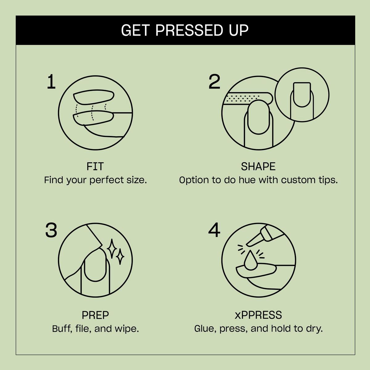 OPI’m Dreaming xPRESS/ON Collection - Press-onality
