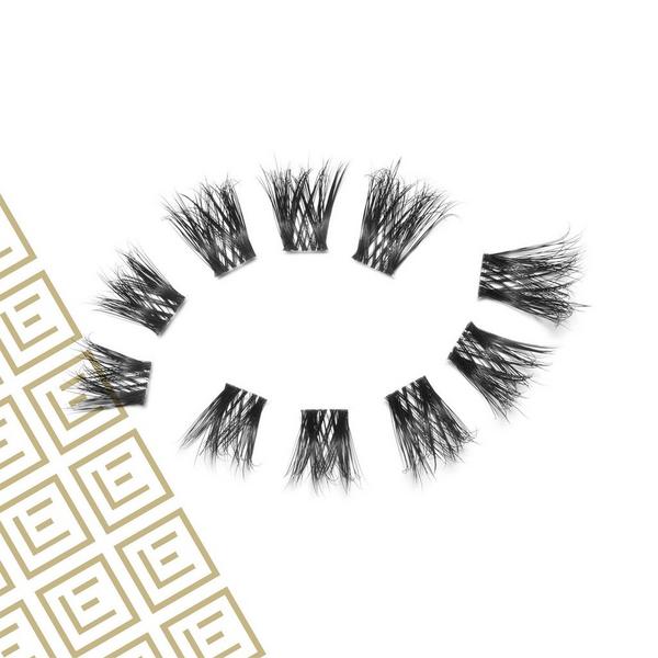 Eylure Luxe Faux Mink Mega Volume Eyelash Clusters #4