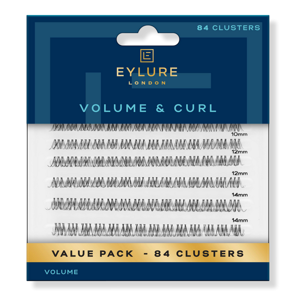 Eylure Volume & Curl Eyelash Clusters Value Pack