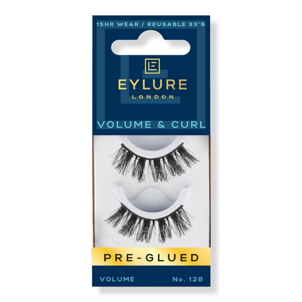 Eylure Volume & Curl No. 128 Pre-Glued Eyelashes #1