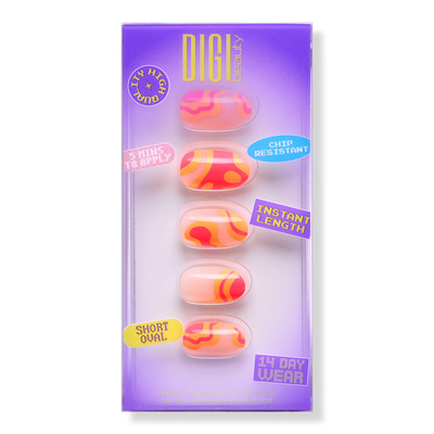 DIGI Beauty Lava Lamp Press-On Nails