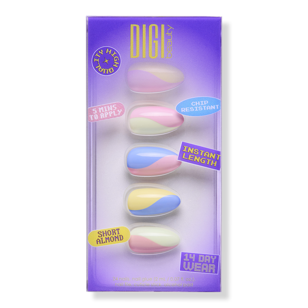 DIGI Beauty Color Crush Press-On Nails #1