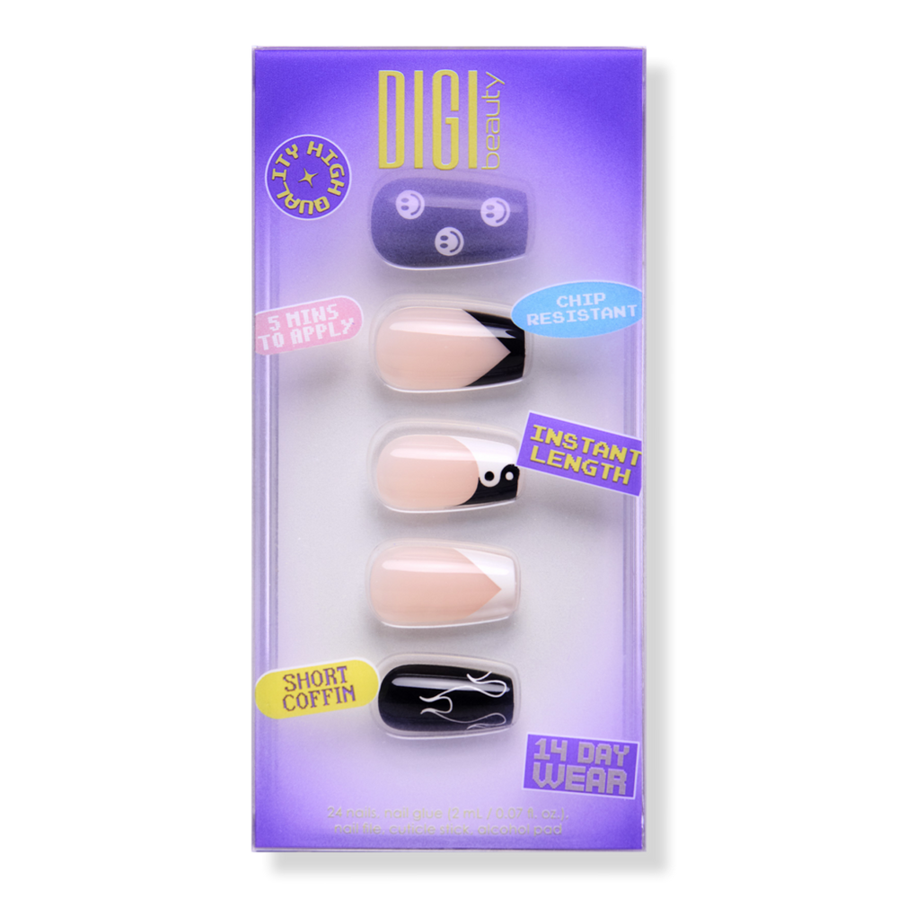 Digi Beauty Yin Yang Press-on Nails