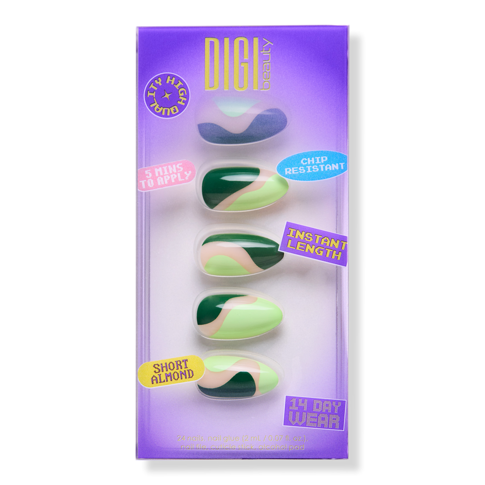Digi Beauty More Than Tea Press-on Nails