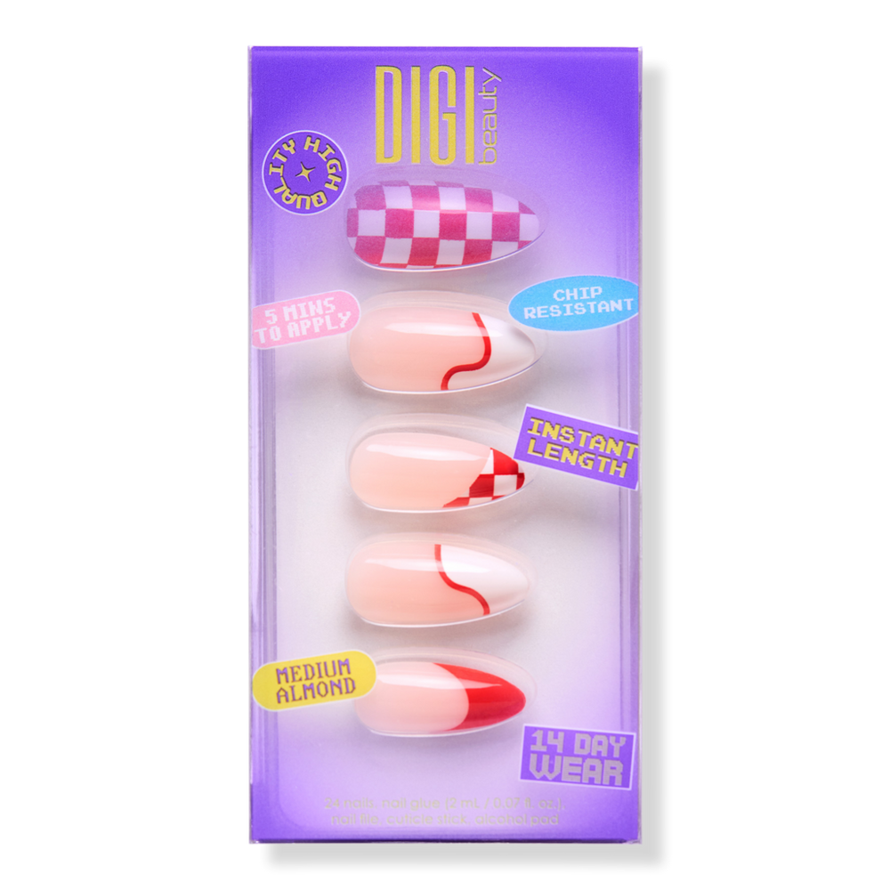 Digi Beauty Check Ya Later Press-on Nails
