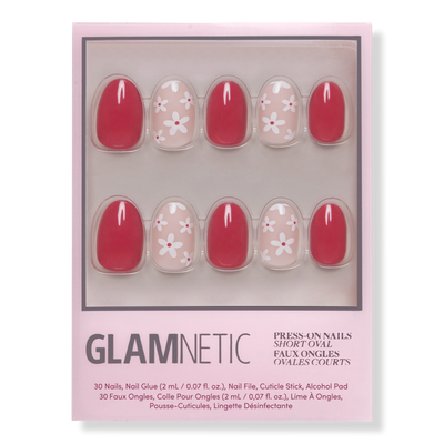 Glamnetic Red Blossom Press-On Nails