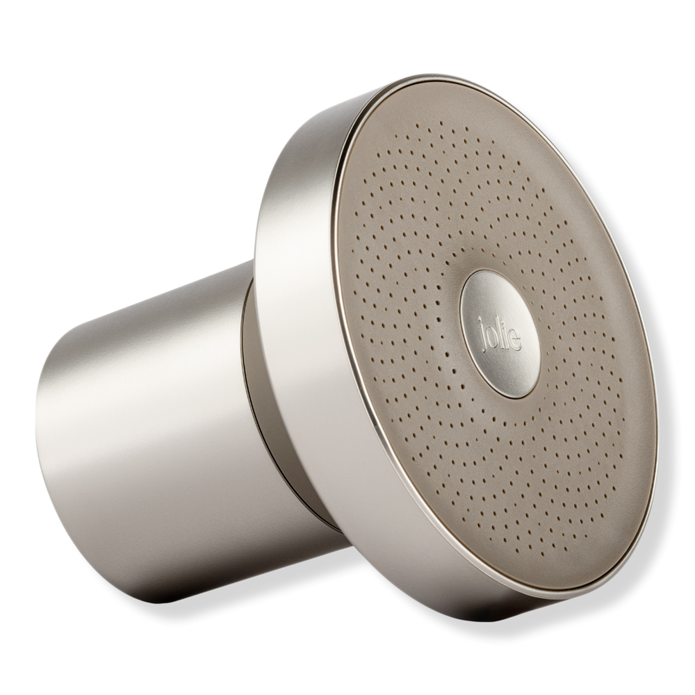 Jolie The  Filtered Showerhead - Brushed Steel In Silver