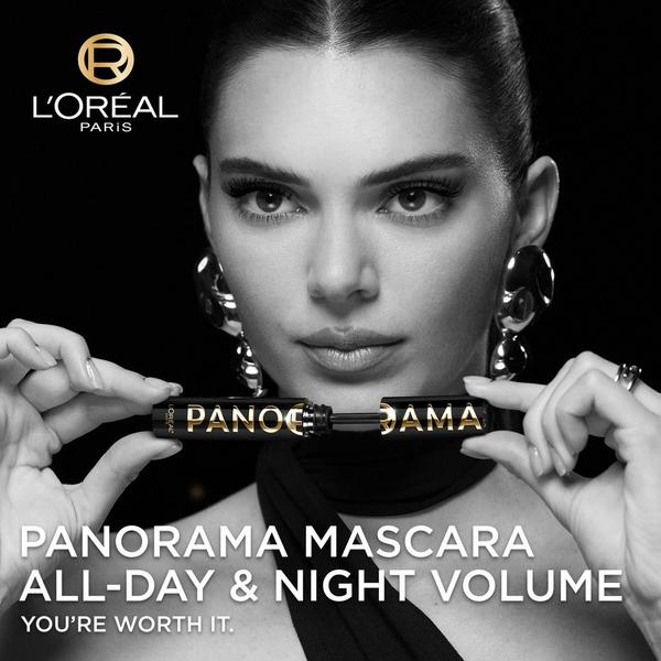 L'Oréal Panorama Volumizing All Night Black 24-Hour Wear Washable Mascara #3