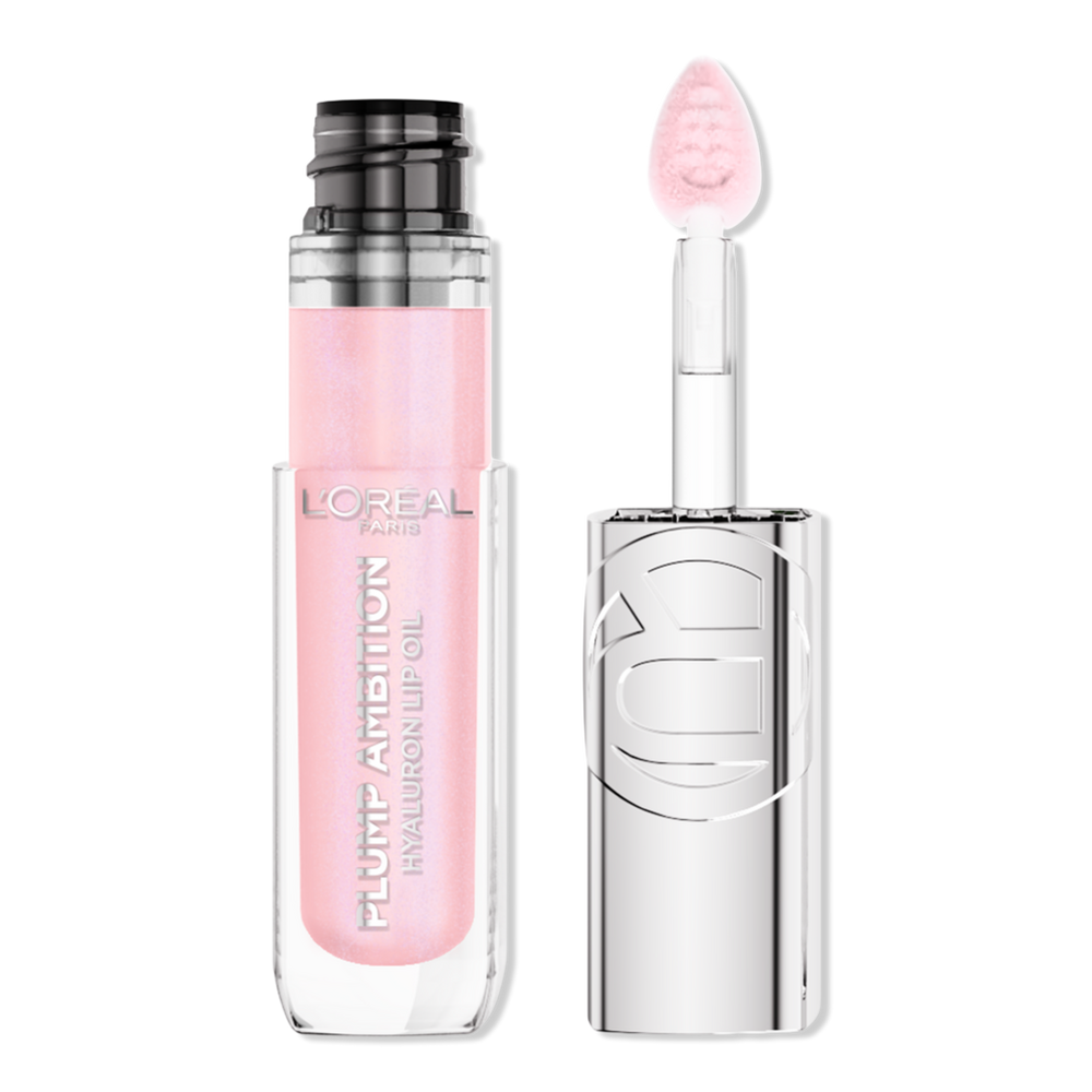 Plump Ambition Hyaluron Lip Oil 24HR Care with Hyaluronic Acid - Cristal Clear 101