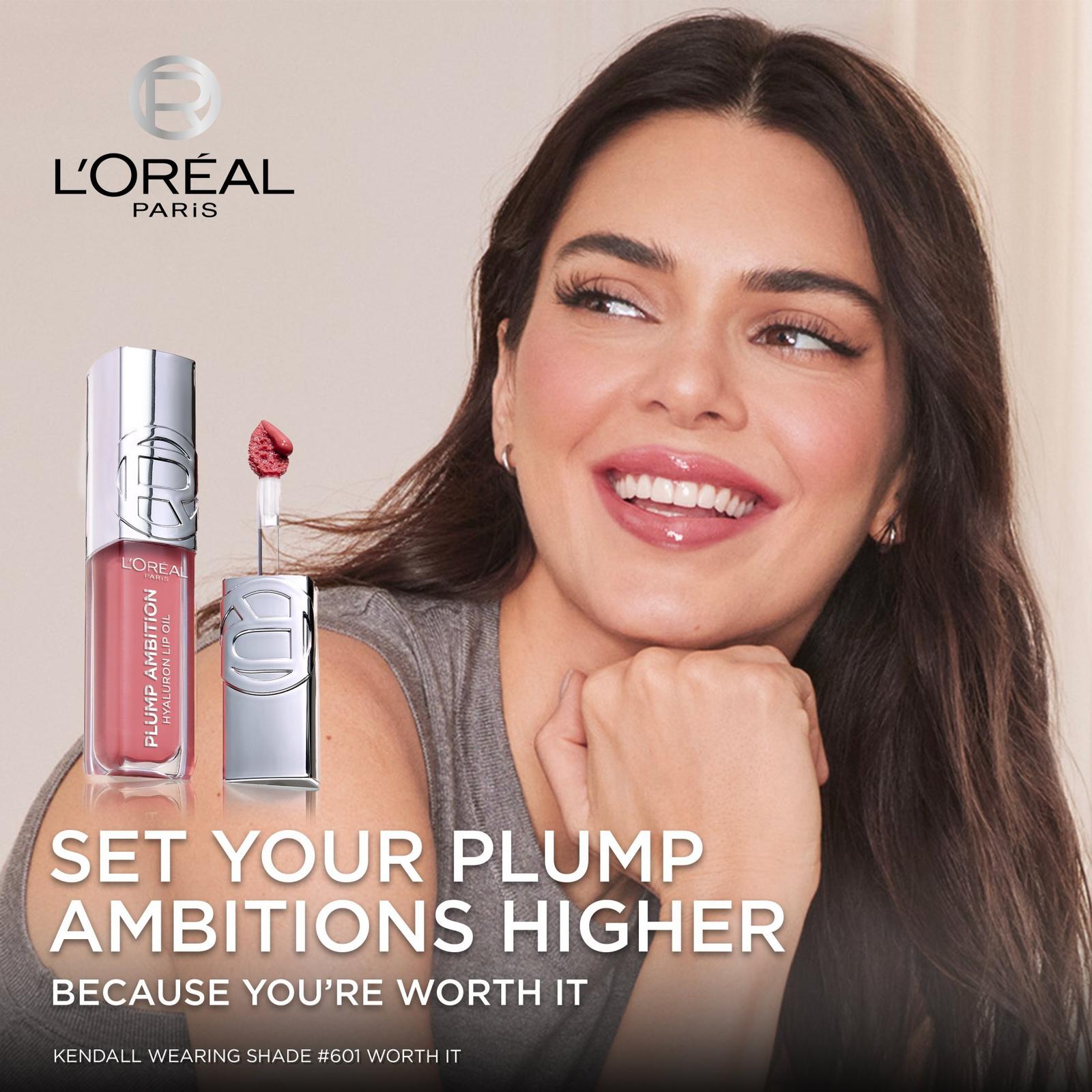 Plump Ambition Hyaluron Lip Oil 24HR Care with Hyaluronic Acid - Cristal Clear 101
