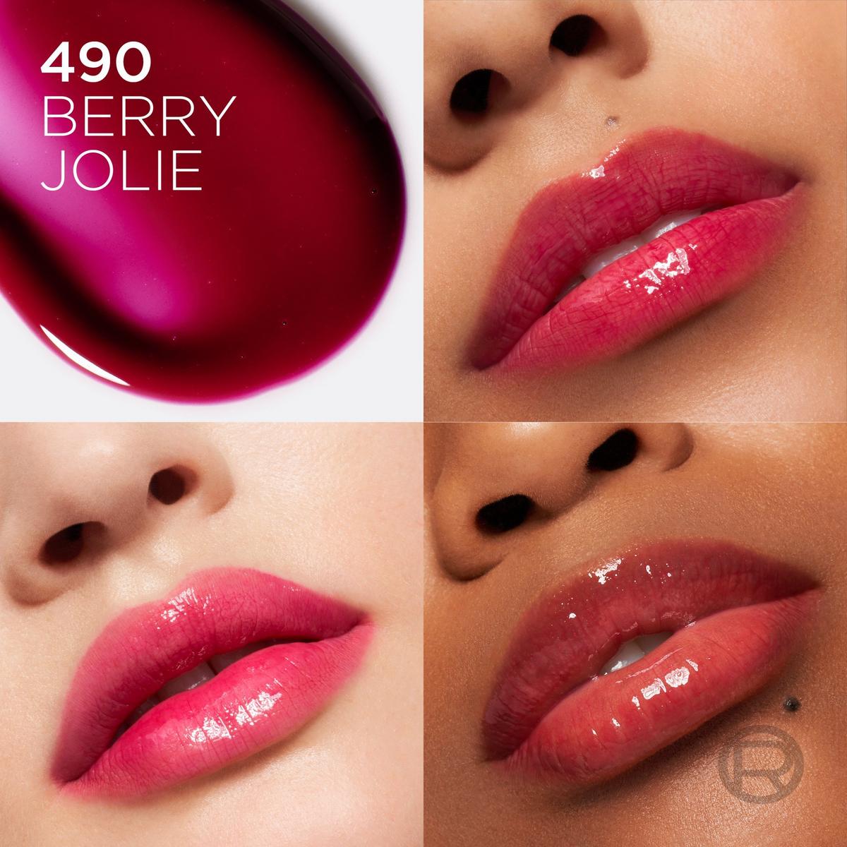 Plump Ambition Hyaluron Lip Oil 24HR Care with Hyaluronic Acid - Berry Jolie 490