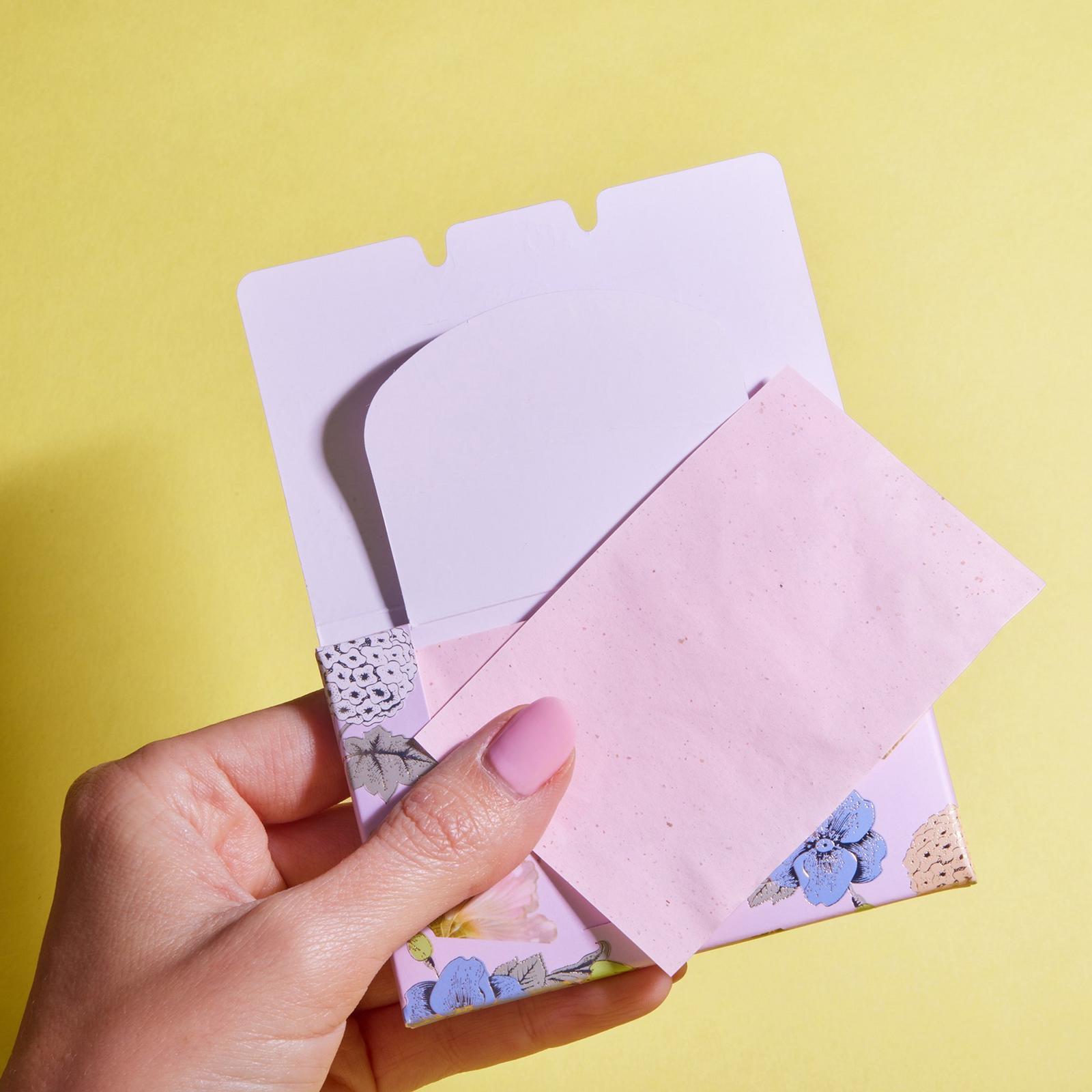 Rose Tea Blotting Sheets