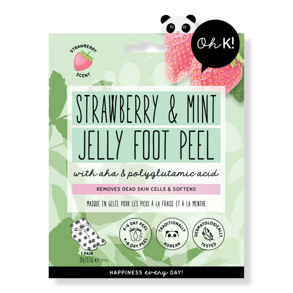 Oh K! Strawberry & Mint Jelly Foot Peel #1