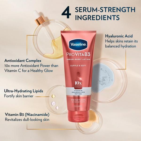 Vaseline Pro VitaB3 Serum Burst Lotion #3