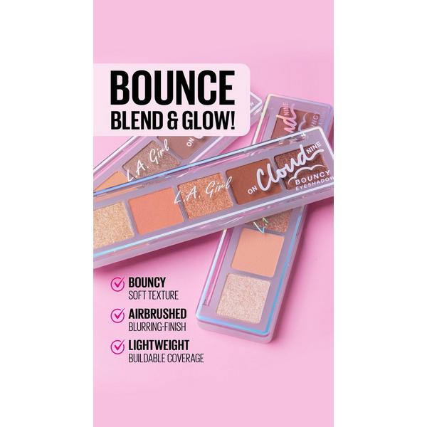 L.A. Girl On Cloud Nine Bouncy Eyeshadow Palette #4