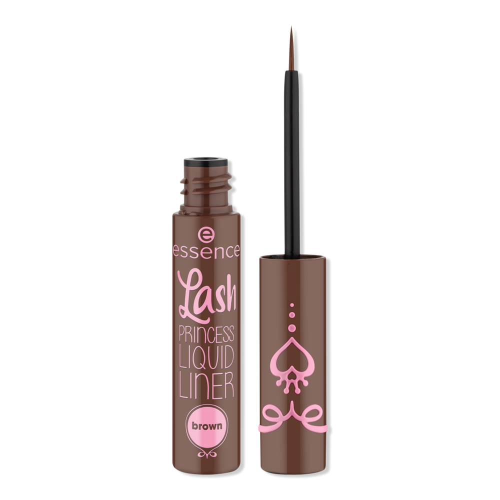 Essence Lash Princess Liquid Liner - Brown In Brown
