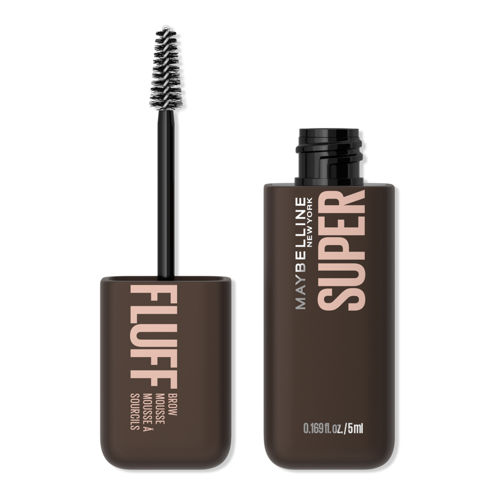Maybelline Eyestudio Superfluff Volumizing Brow Mousse Gel - Black Brown In Multi