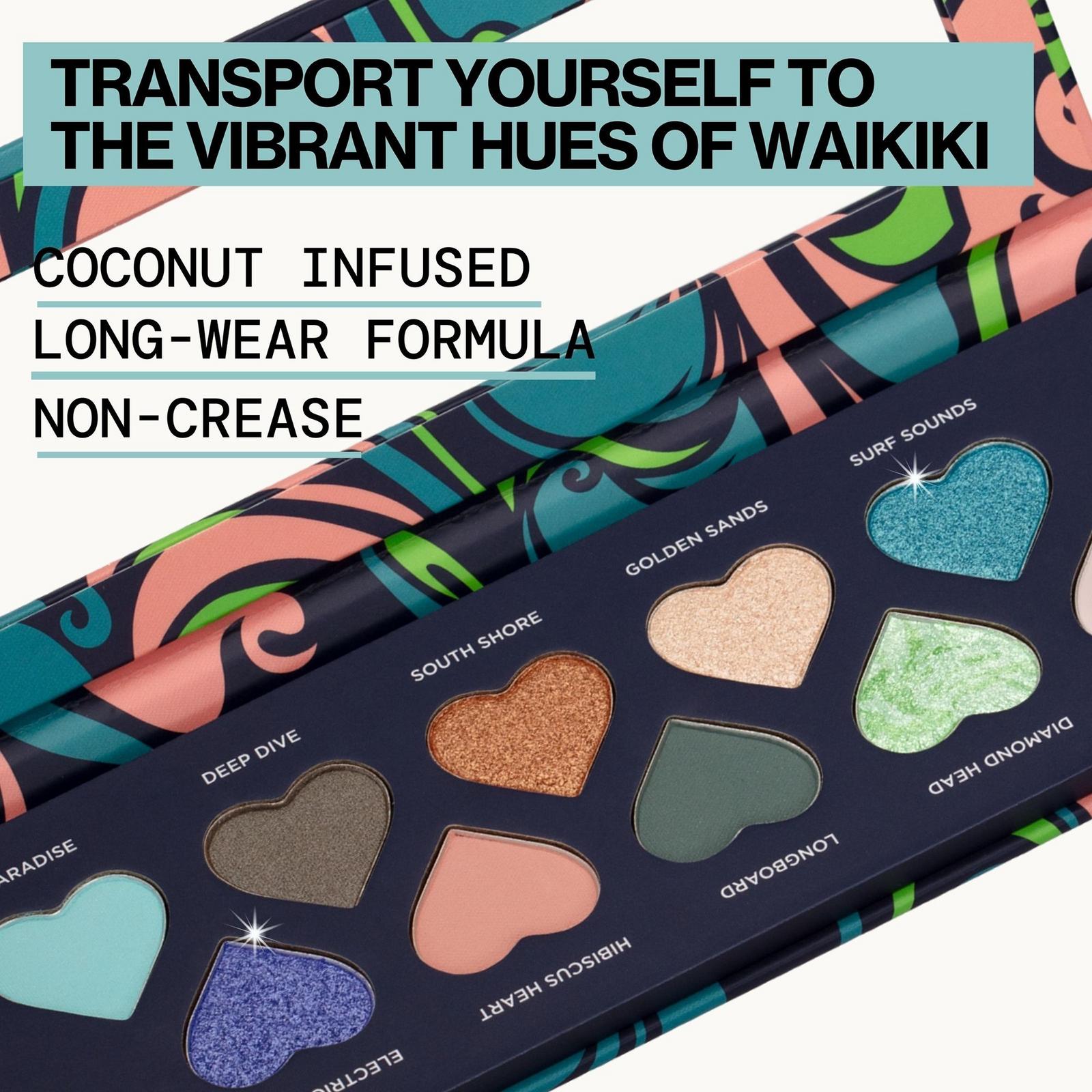 Malibu Coconut Infused Eye Shadow Palette