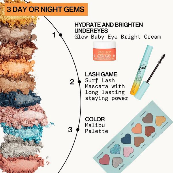 Pacifica Malibu Coconut Infused Eye Shadow Palette #7