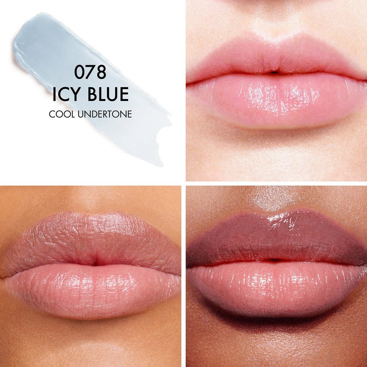 Addict Lip Glow Lip Balm - 078 Icy Blue