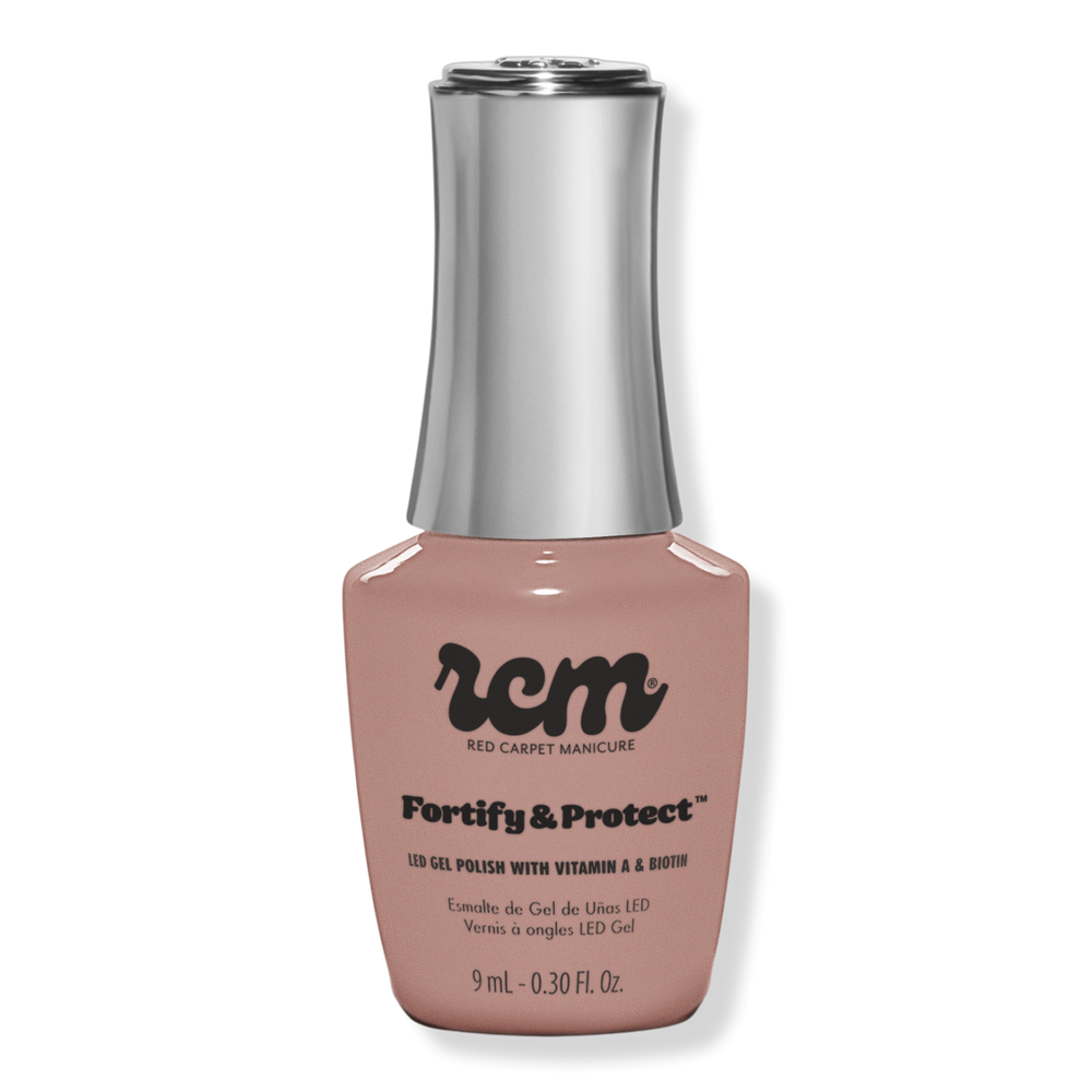 Red Carpet Manicure Fortify & Protect Led Gel Nail Polish Collection - Latte Lovin