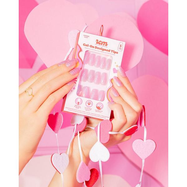 Red Carpet Manicure Gel-On LED Cured Designed Nail Art Tips #2