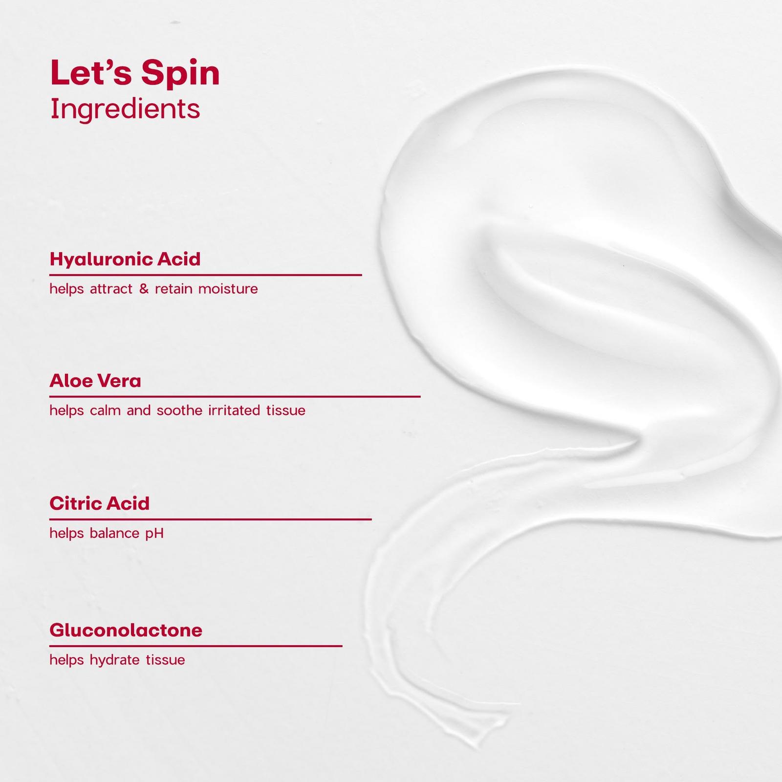 LET’S SPIN™ Intimacy Gel