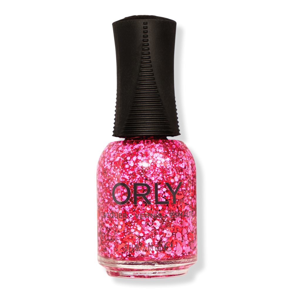 Orly Confetti Topper - Kiss N Tell