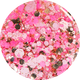 Party In Pink Confetti Topper 