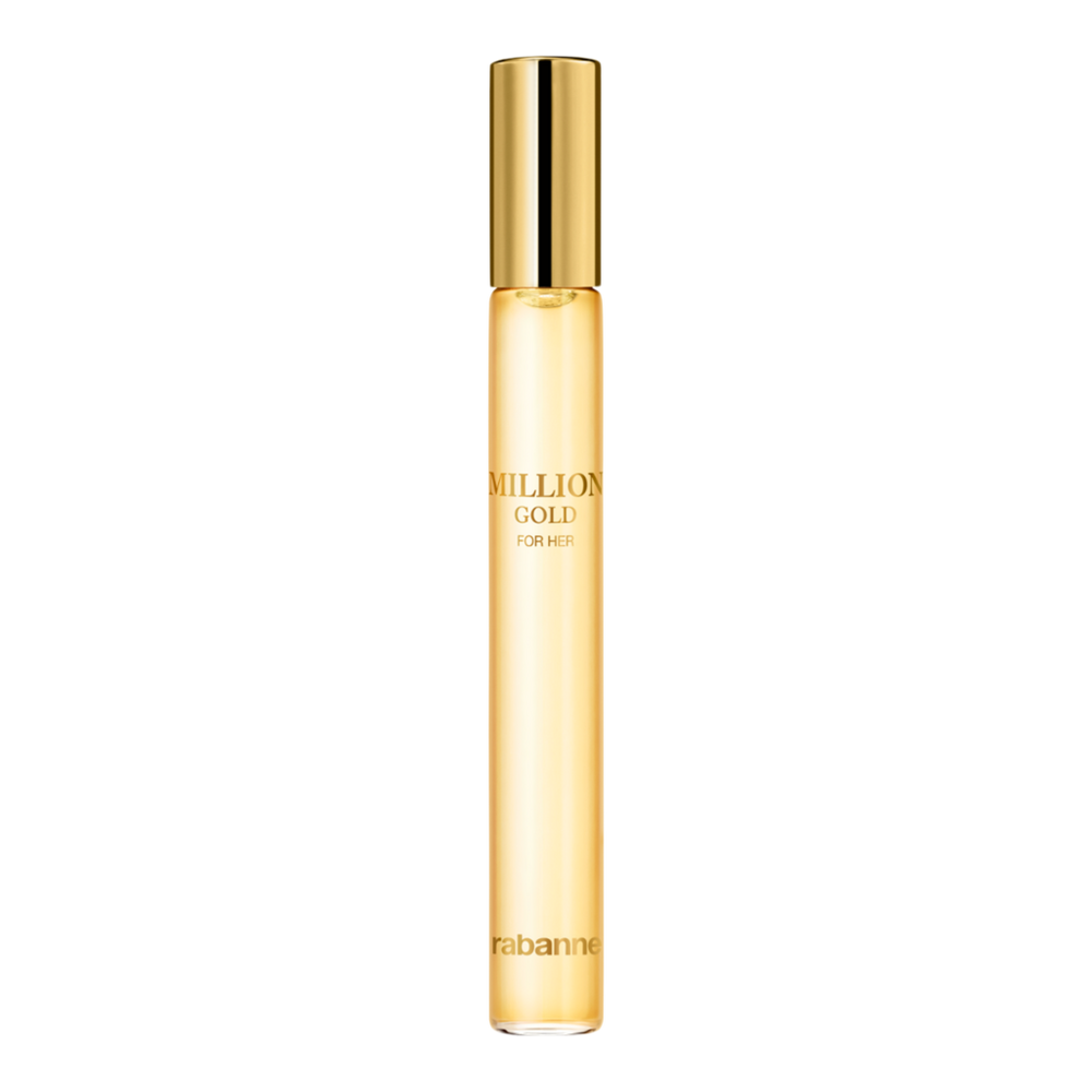 Rabanne Million Gold for Her Travel Spray with Musk and White Florals 0.33 oz / 10 ml eau de parfum spray