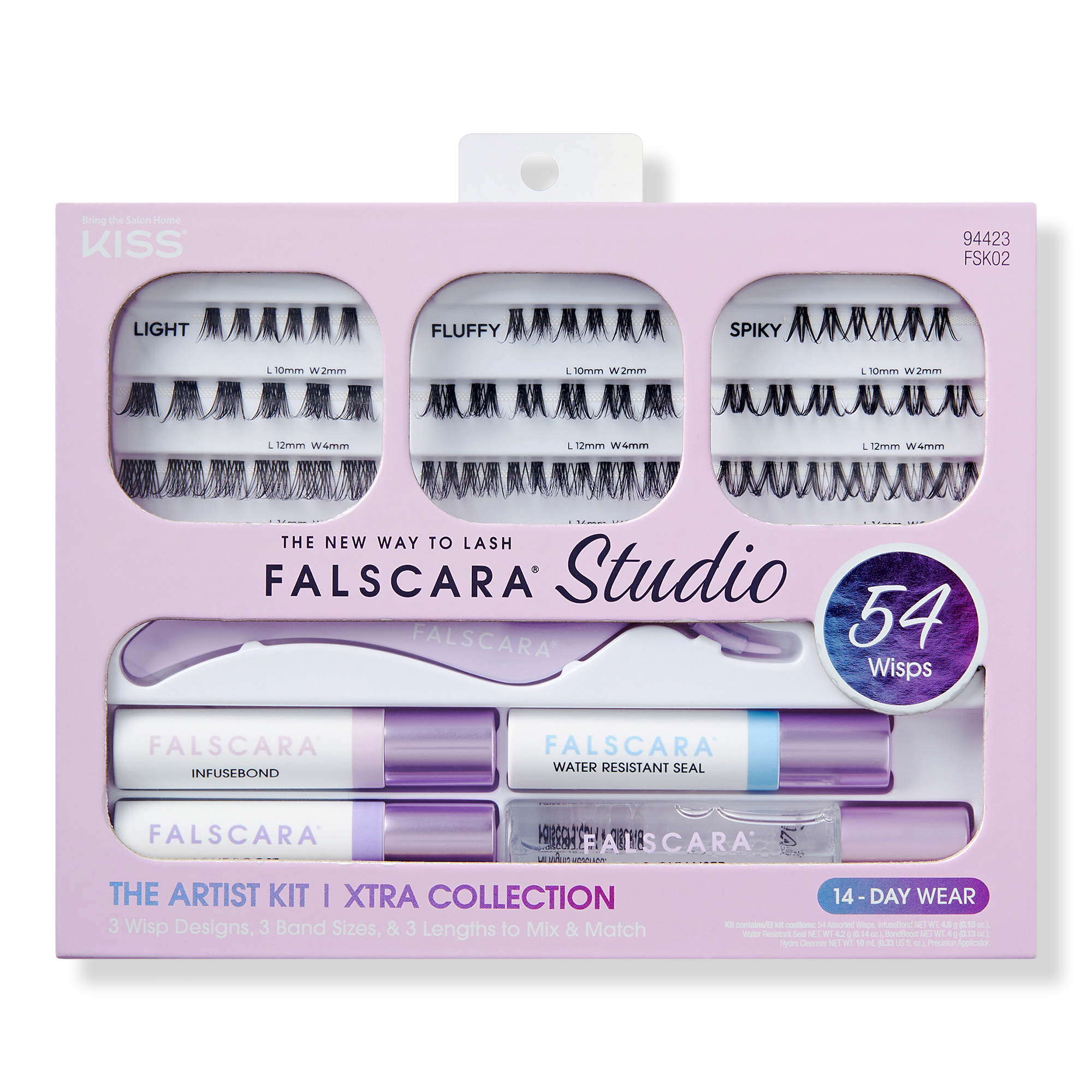 Kiss Falscara Studio Lash Extension Kit #1