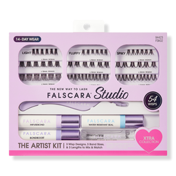 Kiss Falscara Studio Lash Extension Kit - Xtra
