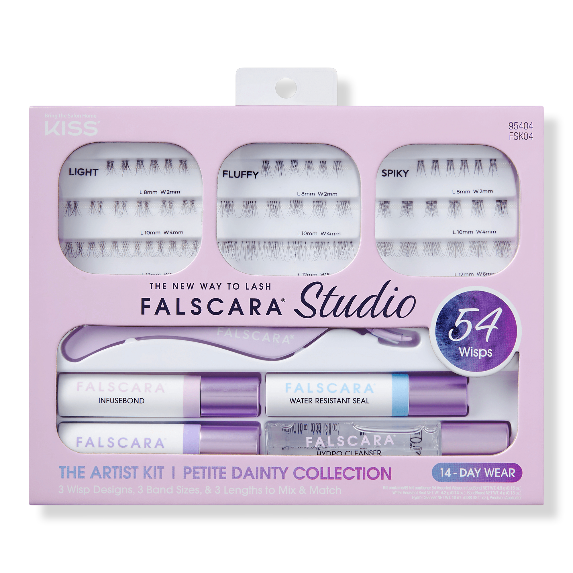 Kiss Falscara Studio Lash Extension Kit #1