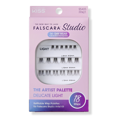 Kiss Falscara Studio Palette Lash Extension Refill Kit