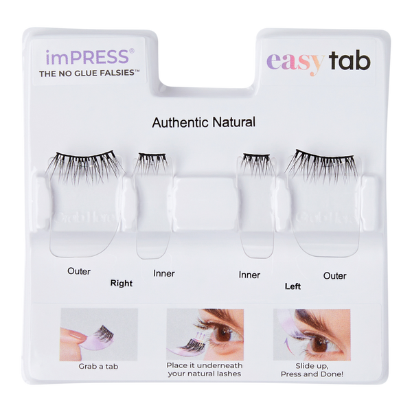 Kiss imPRESS Press On Falsies Easy Tab Self Adhesive Eyelashes #2