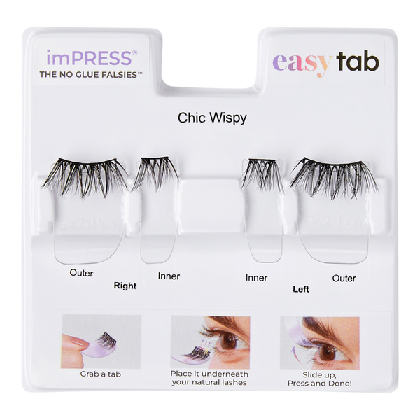 Kiss imPRESS Press On Falsies Easy Tab Self Adhesive Eyelashes #2